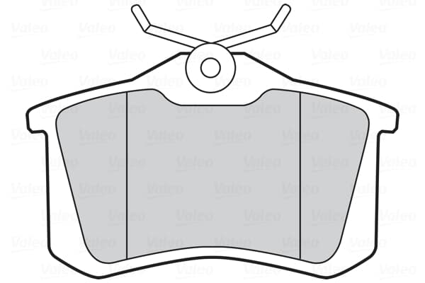 Arka Fren Balatası Megane Megane Scenıc Fluence C3 207 1,6 1,6 Hdı 07>