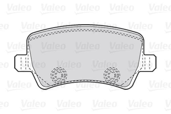 Fren Balatası Arka S-Max 09> 06> Galaxy Iıı 06> / S60 10> S80 06> V60 V70 06> Xc60 08> Xc70 06> / Ra