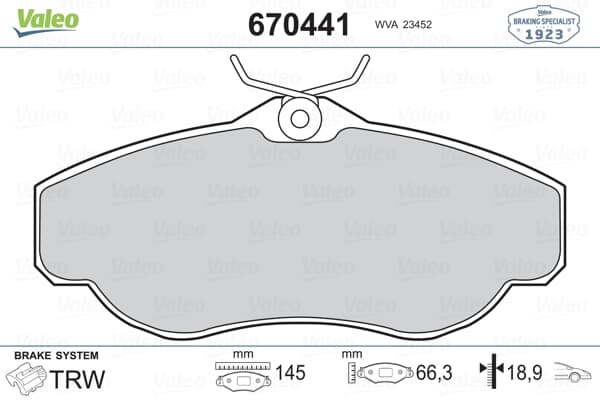 Fren Balatası On Dıscovery 2 L318 98>04 Range Rover I 3.9 Vogue 88>94 Range Rover Iı P38a 94>02