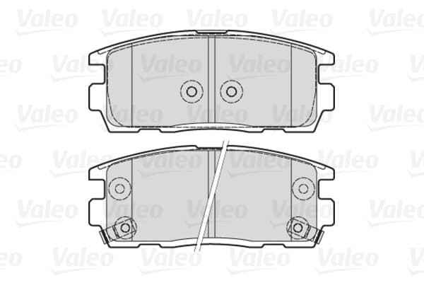 Arka Fren Balatası Captıva Antara 2,0 Cdtı / 2,2 Cdtı / 2,4 / 3,0 / 3,2 V6 01 / 11
