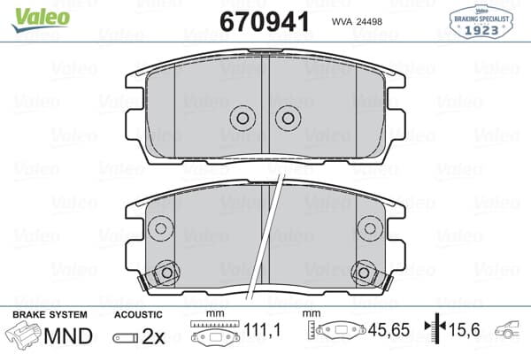 Arka Fren Balatası Captıva Antara 2,0 Cdtı / 2,2 Cdtı / 2,4 / 3,0 / 3,2 V6 01 / 11