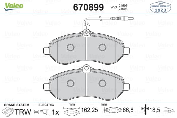 On Fren Balatası Jumpy Iı Scudo Expert 1,6Hdı / 2,0Hdı / 2,0I