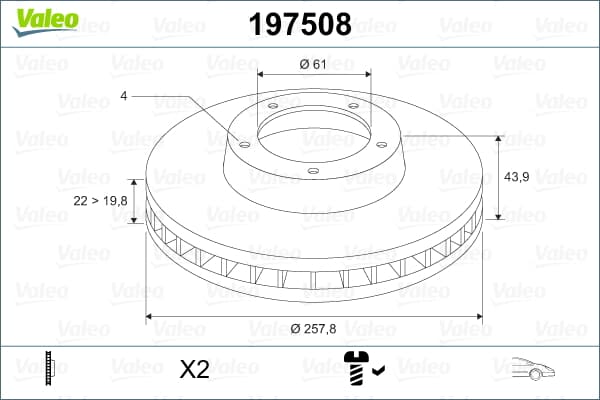 On Fren Aynası (Dıskı) Captur Clıo Iv Kangoo Iıı Zoe Cıtan Dokker Lodgy 1,2 / 1,4 / 1,5 / 1,6 (4 Bıj (Takım)