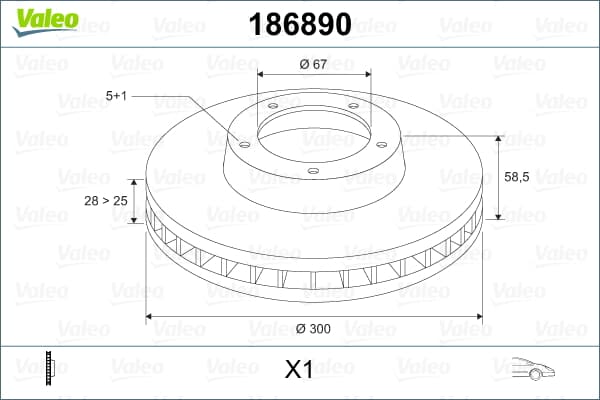 Fren Dıskı On Vıano W639 03> Vıto W639 03> V-Class W447 14> Vıto W447 14> (Takım)