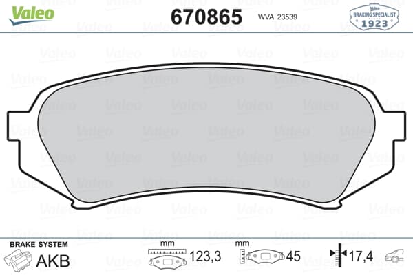 Arka Fren Balatası (Tk) Land Crusıer 100 4,2 Td / 4,7I V8 98
