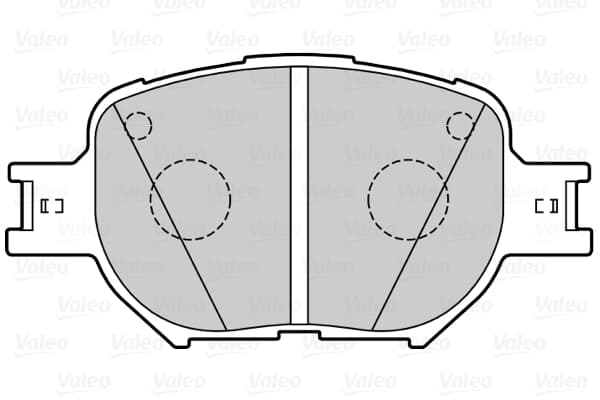 Fren Balatası On Toyota Corolla 2001-2007 Verso 2001-2004