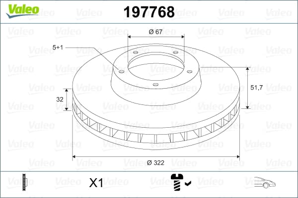 Fren Dıskı On Cls-Class X218 12>17 C218 11>17 (Takım)