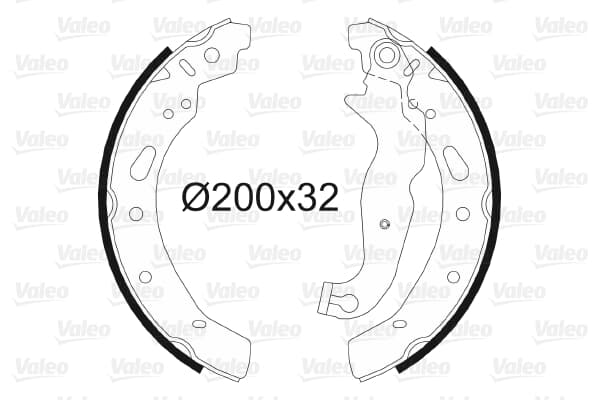 Arka Fren Balatası Pabuc Mazda 2 07>15