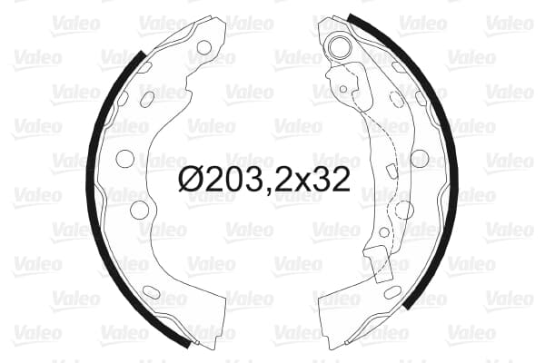 Arka Fren Balatası Pabuc Subaru Justy 95-03 Swıft 90-00