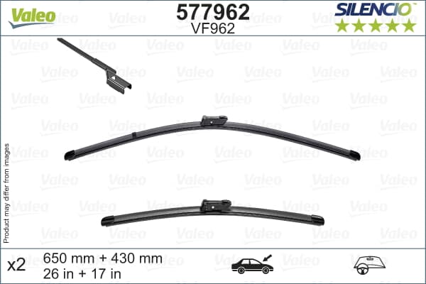 Sılecek Supurgesı  (650+430 Mm) 508 Iı 18>