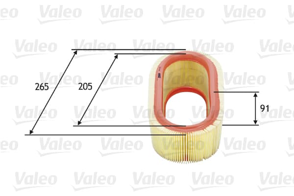 HAVA FILTRESI RENAULT CLIO II SYMBOL KANGOO MEGANE I DACIA LOGAN SANDERO 1.4 8V E7J K7J