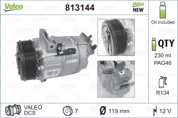 Klıma Kompresoru Renault Trafıc Iı Espace Iv Opel Vıvaro 2.0 Dcı Renault Master Opel Movano 2.3 Dcı