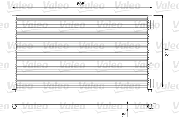 Klıma Radyatoru Doblo 1,3 1,9 Jtd / D 01> Punto 1.2 99>10