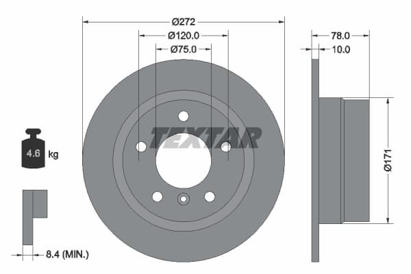 Fren Diski                                                       Arka 316-318ti (Takım) Arka 316/318t