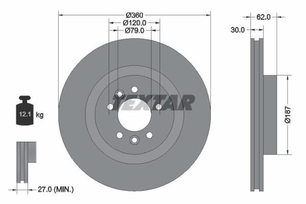 Fren Diski  Ön Rover4                                                        Ön Discovery4-5 (Takım) Ön Disc4/5