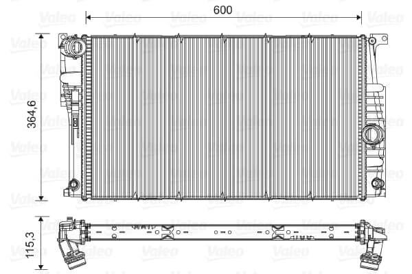 Motor Su Radyatoru Bmw N20 N26 N55 F20 F30 F32 F34 F36 F22 F80 F82