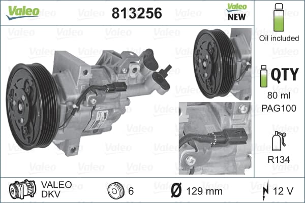 Klıma Kompresoru Logan Sandero Lodgy Duster Fluence 1,5 Dcı K9k 08>