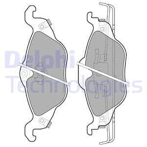 Kit Pastiglie Freno Anteriori Delphi LP1673 Per Opel - Ricambio Originale