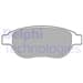 On Fren Balatası Cıtroen C3 Iı C4 Xsara Berlıngo 00> Peugeot 1007 207 307 206 00> Fıat Doblo 06> Gee