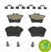 Arka Fren Balatası P407 04> C5 Iıı 09> 1,6Hdı 110 Fap 1,8 2,0 2,0 Hdı 135 Fap 2,2 3,0