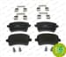 Fren Balatası Arka A4 08>15 A5 07> Q5 10>17 Q5 09>12