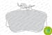 FREN BALATASI ON (109MM) MERCEDES W202 C KLASSE 00-