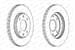 On Fren Dısk Aynası P106 Saxo 1,1 / 1,3 / 1,4 / 1,4I / 1,5D / 1,6I 91> P206 P306 P206+ (T3e) P205 P3