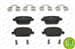 Arka Fren Balatası Mondeo Iv Ca2  07>14 S-Max 09> 06> S-Max 09> Mondeo Iıı 00>07 Iv 07> Kuga 08> Gal