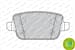 Arka Fren Balatası Mondeo Iv Ca2  07>14 S-Max 09> 06> S-Max 09> Mondeo Iıı 00>07 Iv 07> Kuga 08> Gal