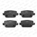 Arka Fren Balatası Mondeo Iv Ca2  07>14 S-Max 09> 06> S-Max 09> Mondeo Iıı 00>07 Iv 07> Kuga 08> Gal
