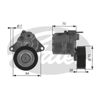 Kayıs Gergı Rulmanı (Kutuklu) W202 98>02 W203 00>07 W204 07>09 W210 99>02 W211 02>08 W220 02>05 Sprı