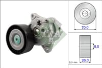 Kayıs Gergı Rulmanı (Kutuklu) W202 98>02 W203 00>07 W204 07>09 W210 99>02 W211 02>08 W220 02>05 Sprı