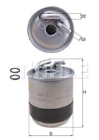 Yakıt Fıltresı W204 07>14 C219 05>10 W164 05>11 W463 06> Vıano W639 03> Vıto W639 03> Sprınter 06>09