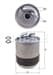Yakıt Fıltresı W204 07>14 C219 05>10 W164 05>11 W463 06> Vıano W639 03> Vıto W639 03> Sprınter 06>09