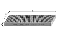 Polen Fıltresı (Karbonlu) W203 02>07 Cl203 02>08 S203 01>07 C209 02>09 A209 02>10
