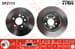 FREN DISKI ARKA (5D 286MM) OPEL VECTRA B 95-SAAB 9-3 9-5 900 II