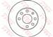 FREN DISKI ON (6D 236MM) OPEL ASTRA F OPEL CORSA A-B VECTRA A DAEWOO LANOS 97-NEXIA 95-