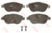 FREN BALATASI ON (137MM) PEUGEOT P1007 P206 P207 P307 PARTNER (M59) CITROEN BERLINGO C4 I XSARA FIAT IDEA 04-