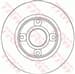 FREN DISKI ARKA (4D 249MM) PEUGEOT P2008 I P207 P307 CITROEN C3 AIRCROSS II C3 II III C4 DS3