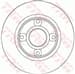 FREN DISKI ARKA (4D 249MM) PEUGEOT P2008 I P207 P307 CITROEN C3 AIRCROSS II C3 II III C4 DS3