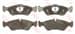 FREN BALATASI ARKA (156 MM) MERCEDES SPRINTER VOLKSWAGEN LT35 95-