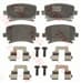 FREN BALATASI ARKA (105 MM) AUDI A4 A6 VOLKSWAGEN CADDY III GOLF V-VI CADDY III PASSAT 10-
