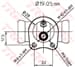 TEKER SİLİNDİRİ OPEL ASTRA F/G CORSA C VECTRA B (CAP:19,05MM)