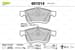 FREN BALATASI ON (156.4 MM) FIAT DOBLO 09- PUNTO EVO 10- DELTA III 08-