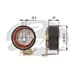 Eksantrık Gergı Rulmanı P206 306 Partner Bıpper C2 C3 Berlıngo Nemo Saxo Xsara 1,1I 1,4