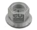 Bijon Somunu 22X32mm Beyaz Şapkalı