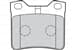 Fren Balatası Arka V-Class 638/2 97>03 Vıto 638 97>03 , P406 P605 P607 95>08