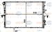 SU RADYATORU (710X548X40) (OTOMATIK) VOLKSWAGEN TOUAREG 25 TDI 03-10 BAC BPE (YN:CR568000S)