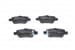 Fren Balatası Arka Toyota  Aurıs 1.4 D4d 1.6 07-> Corolla 1.4 D4d 1.6 07-12