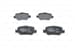 Fren Balatası Arka Toyota  Aurıs 1.4 D4d 1.6 07-> Corolla 1.4 D4d 1.6 07-12